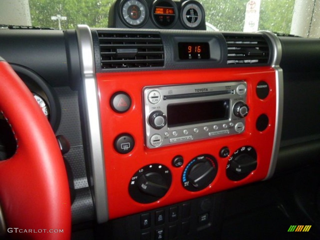 2012 FJ Cruiser 4WD - Radiant Red / Dark Charcoal photo #13