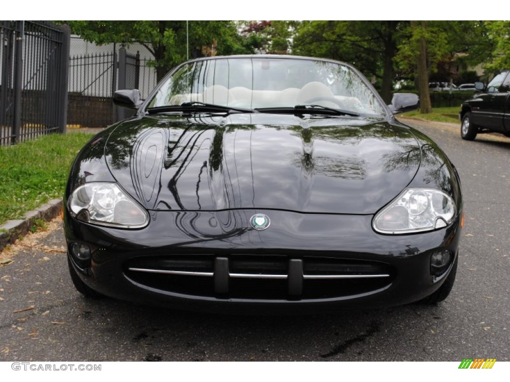 Anthracite Black Mica 2000 Jaguar XK XK8 Convertible Exterior Photo #64899641