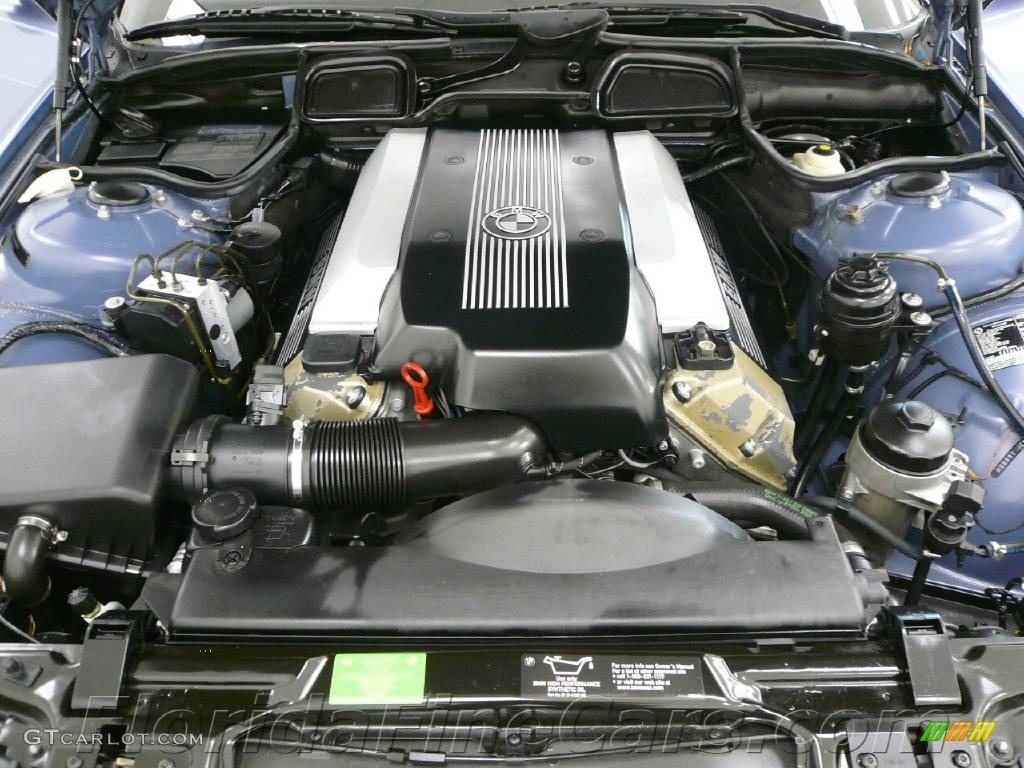 2001 7 Series 740iL Sedan - Steel Blue Metallic / Grey photo #9