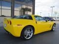 2007 Velocity Yellow Chevrolet Corvette Coupe  photo #6