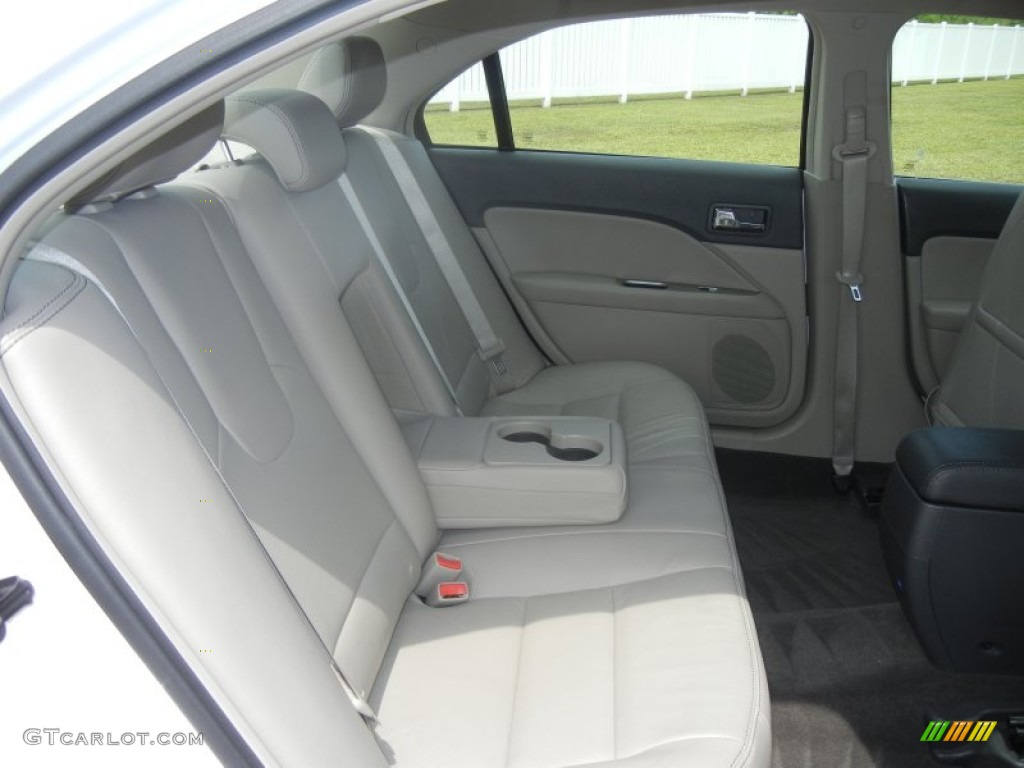 2011 Fusion SEL V6 - White Suede / Camel photo #8