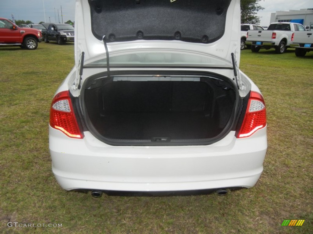 2011 Fusion SEL V6 - White Suede / Camel photo #4