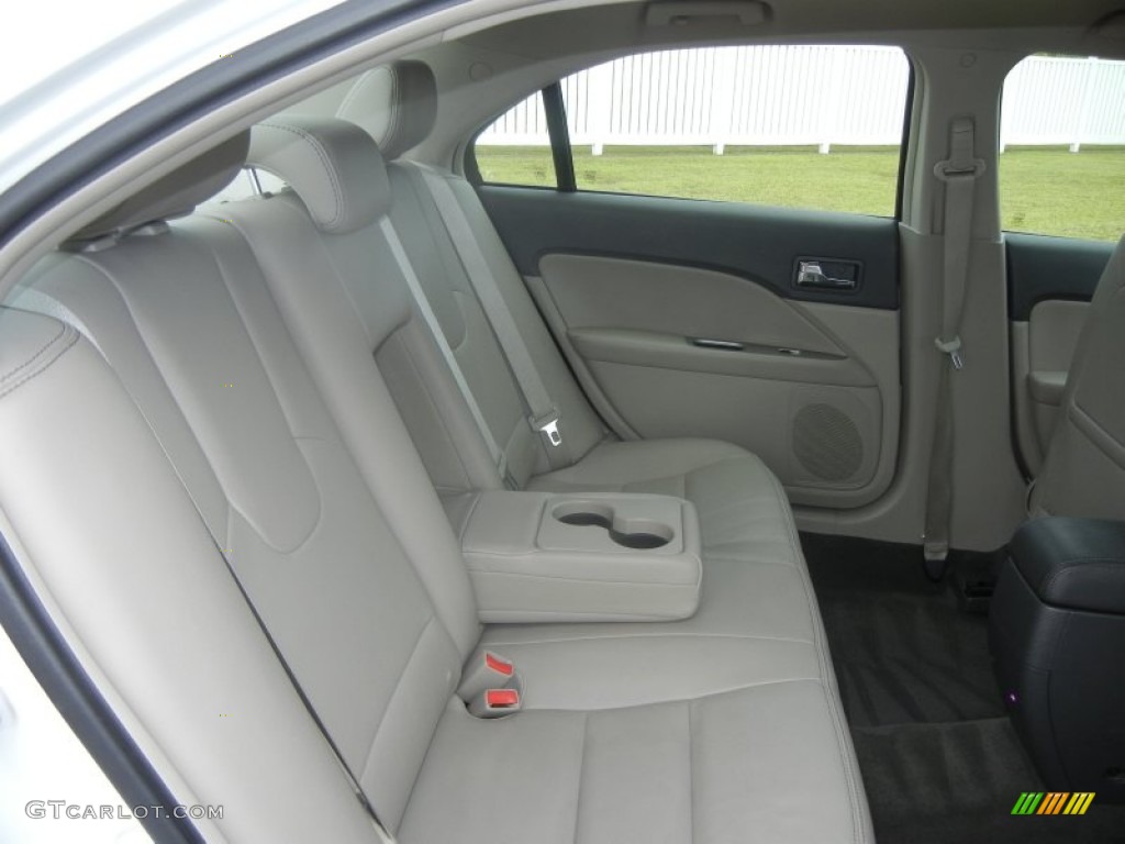 2011 Fusion SEL V6 - White Suede / Camel photo #8