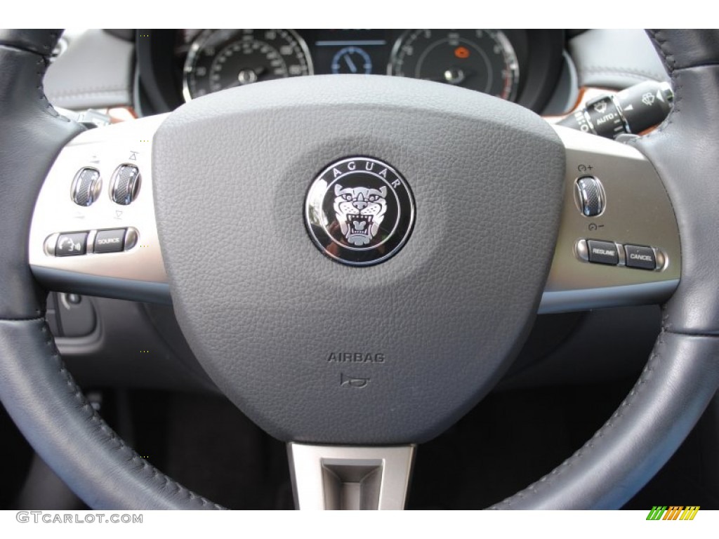 2009 XK XK8 Coupe - Lunar Grey / Charcoal photo #21