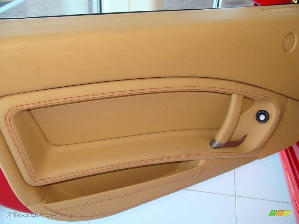 2010 Ferrari California Standard California Model Beige Door Panel Photo #64902590