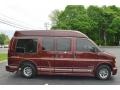  1999 Savana Van G1500 Passenger Conversion Dark Toreador Red Metallic