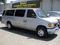 Silver Metallic 2004 Ford E Series Van E350 Super Duty XLT 15 Passenger