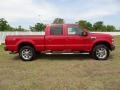 Red - F250 Super Duty FX4 Crew Cab 4x4 Photo No. 2
