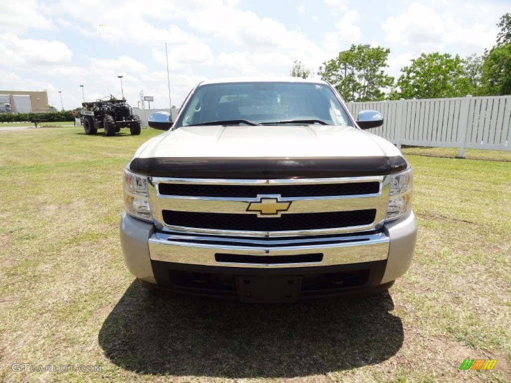 2009 Silverado 1500 LT Crew Cab - Silver Birch Metallic / Ebony photo #2