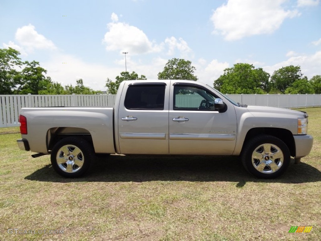 2009 Silverado 1500 LT Crew Cab - Silver Birch Metallic / Ebony photo #5