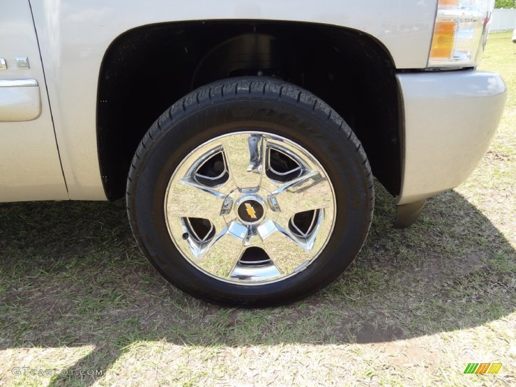 2009 Silverado 1500 LT Crew Cab - Silver Birch Metallic / Ebony photo #20