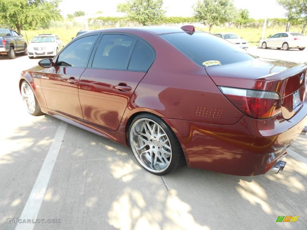 2006 M5  - Indianapolis Red Metallic / Black photo #5