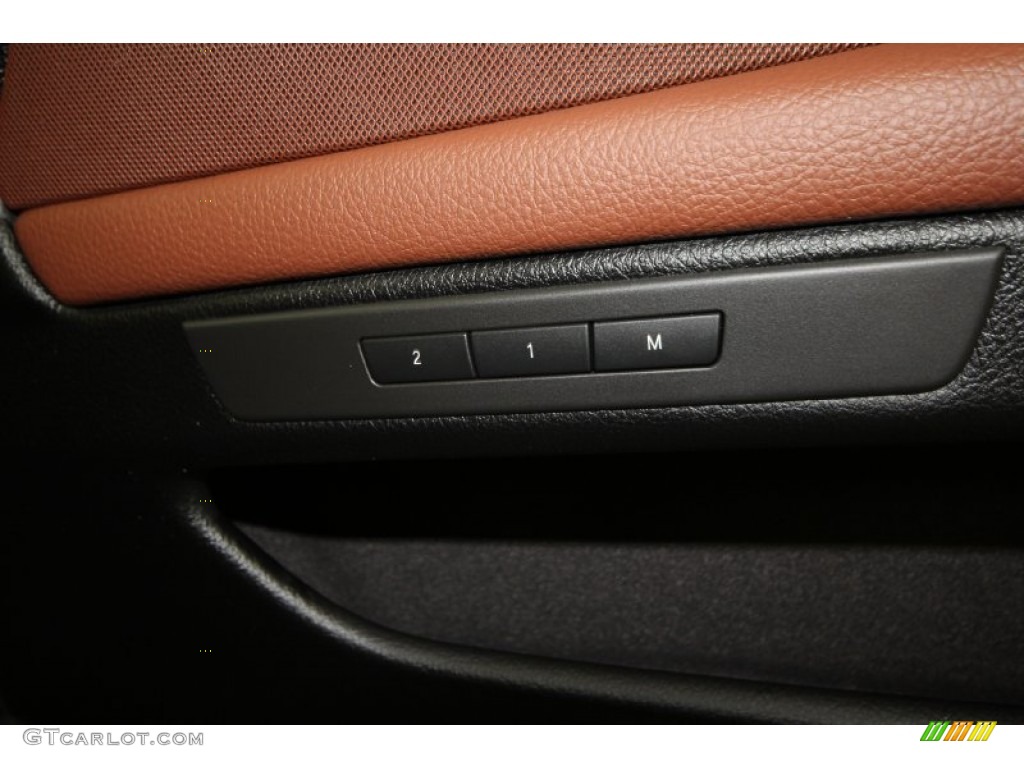 2011 5 Series 550i Sedan - Dark Graphite Metallic / Cinnamon Brown photo #36