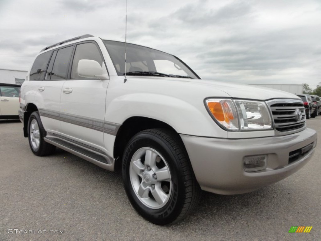 2003 Land Cruiser  - Natural White / Ivory photo #6
