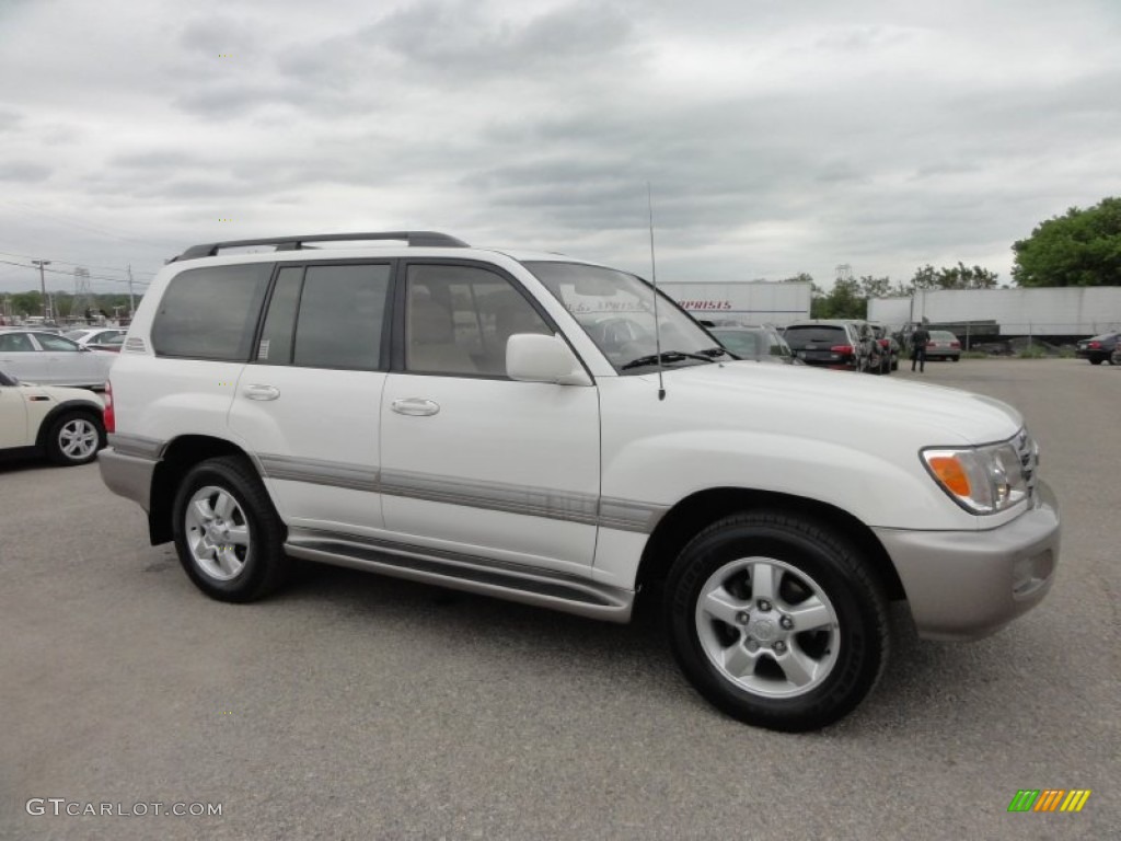 2003 Land Cruiser  - Natural White / Ivory photo #7