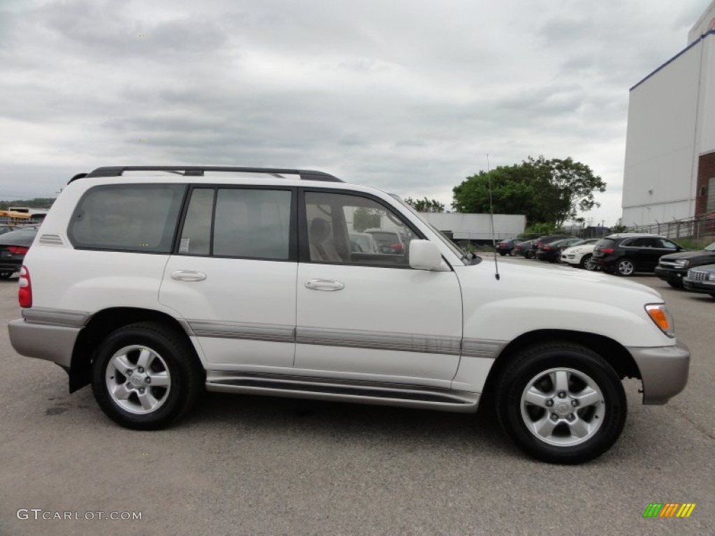 2003 Land Cruiser  - Natural White / Ivory photo #8