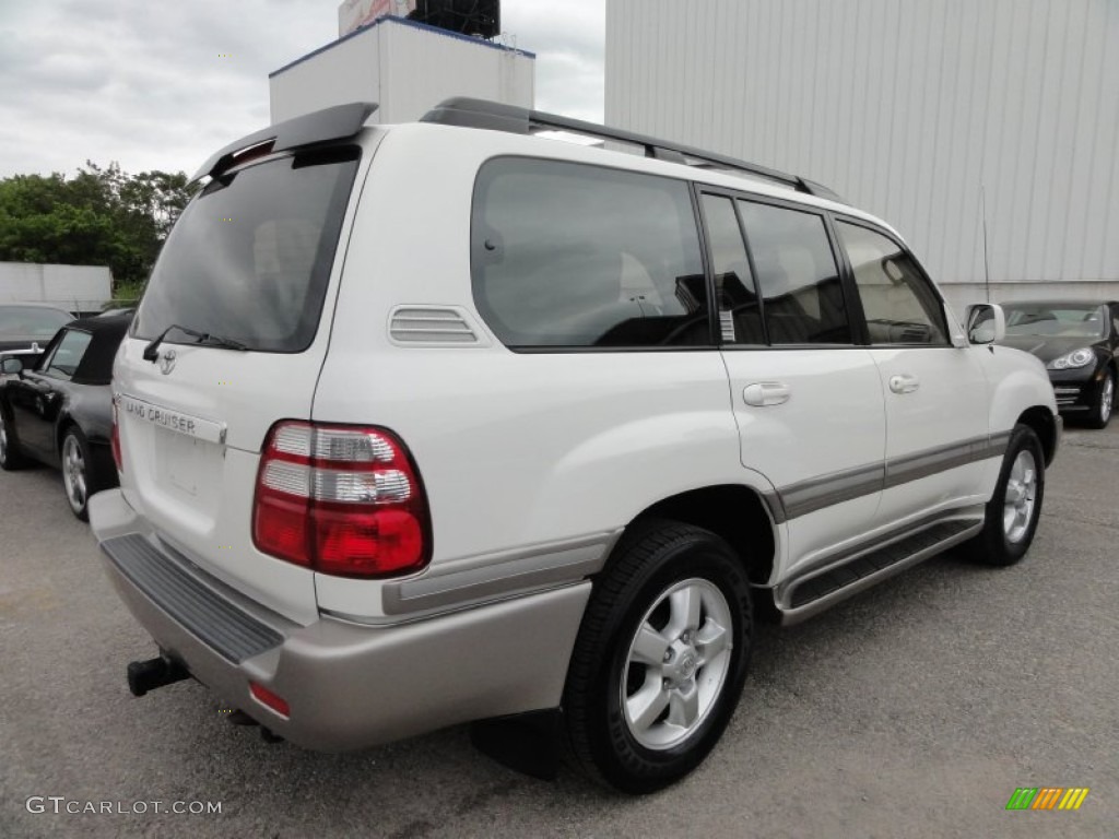 2003 Land Cruiser  - Natural White / Ivory photo #9