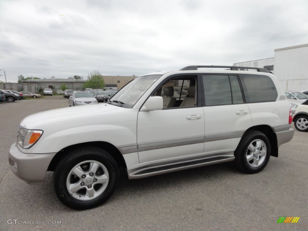 2003 Land Cruiser  - Natural White / Ivory photo #12