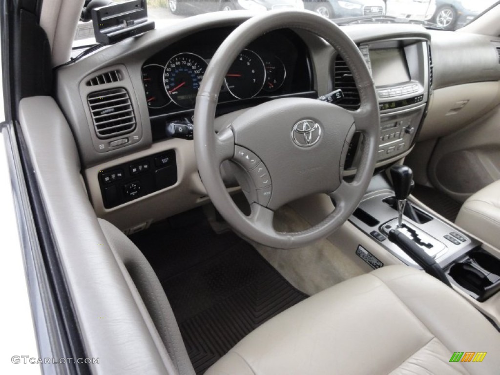 2003 Land Cruiser  - Natural White / Ivory photo #13