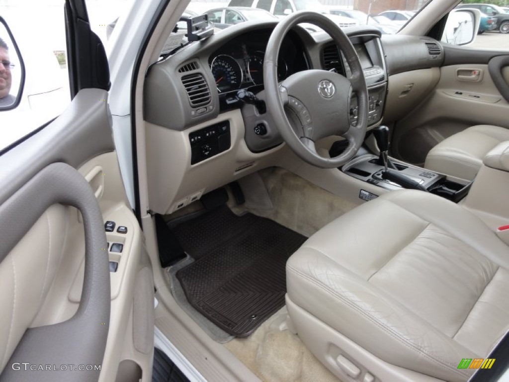 2003 Land Cruiser  - Natural White / Ivory photo #14