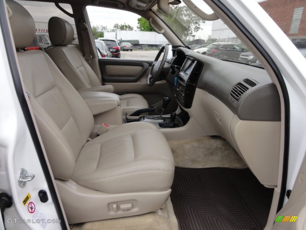 2003 Land Cruiser  - Natural White / Ivory photo #16