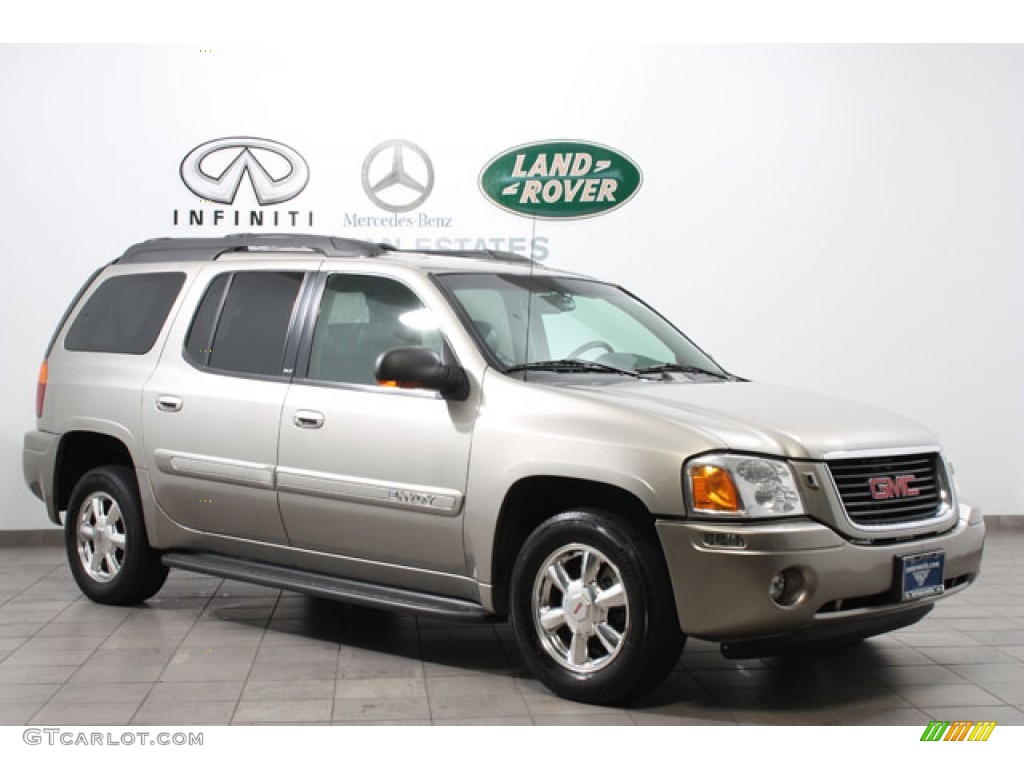 2003 Envoy XL SLT 4x4 - Pewter Metallic / Dark Pewter photo #1