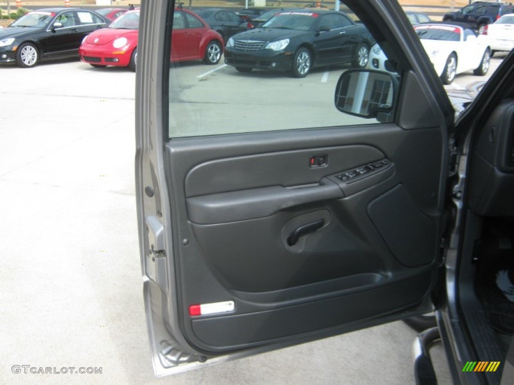 2007 Silverado 1500 Classic LS Crew Cab - Graystone Metallic / Dark Charcoal photo #15