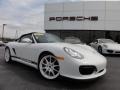 Front 3/4 View of 2011 Boxster Spyder