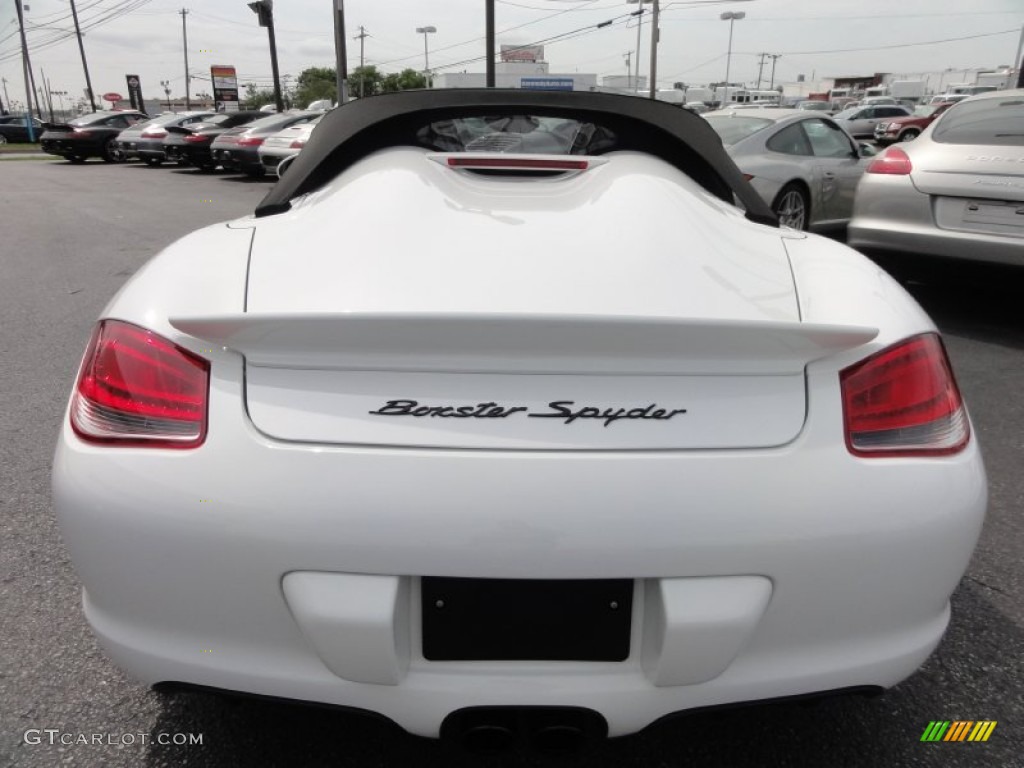 Carrara White 2011 Porsche Boxster Spyder Exterior Photo #64907864