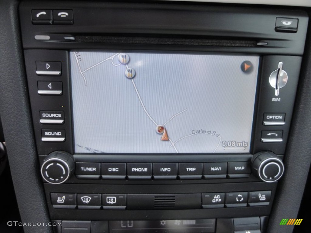 2011 Porsche Boxster Spyder Navigation Photos