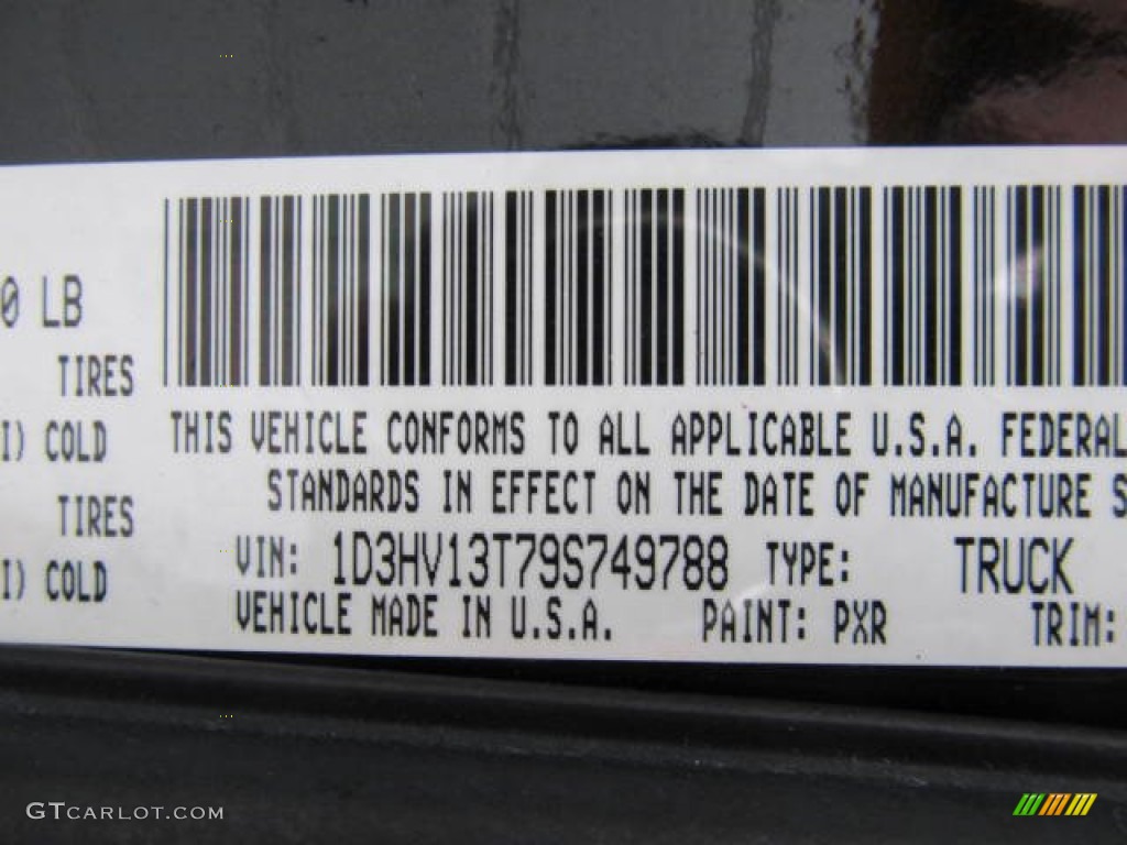 2009 Ram 1500 SLT Crew Cab 4x4 - Brilliant Black Crystal Pearl / Dark Slate/Medium Graystone photo #23