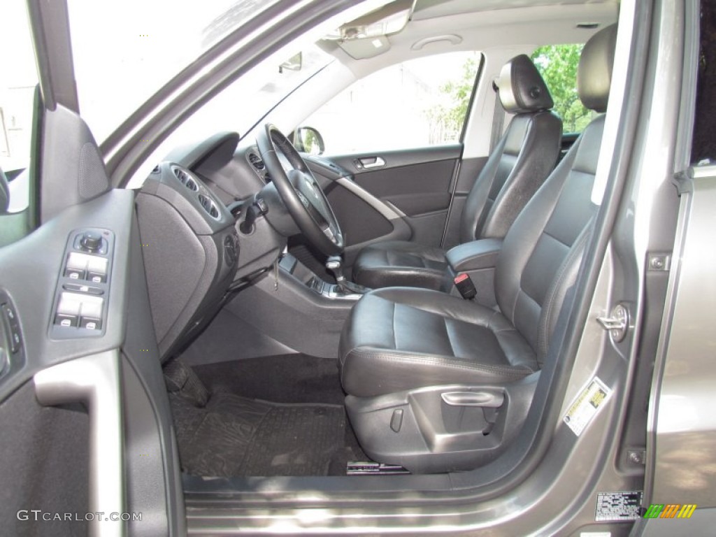 2009 Tiguan SE - Alpine Grey Metallic / Charcoal photo #9