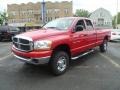 Flame Red - Ram 2500 SLT Quad Cab 4x4 Photo No. 3