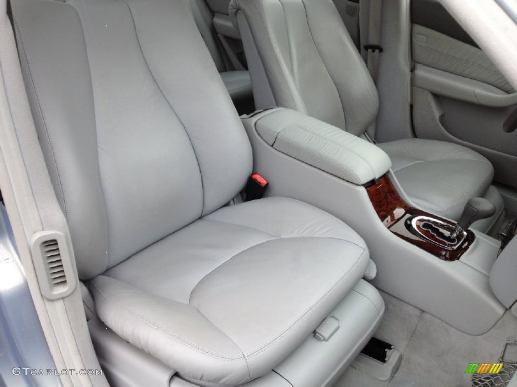 2000 S 500 Sedan - Horizon Blue Metallic / Ash photo #16