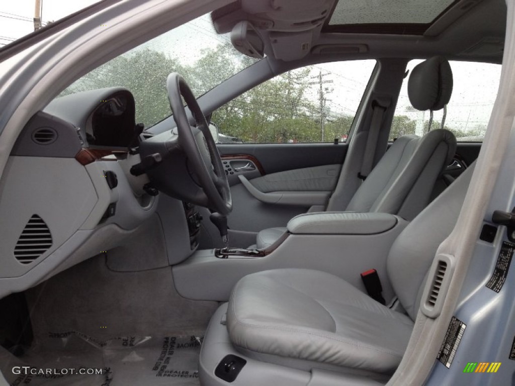 Ash Interior 2000 Mercedes-Benz S 500 Sedan Photo #64911662
