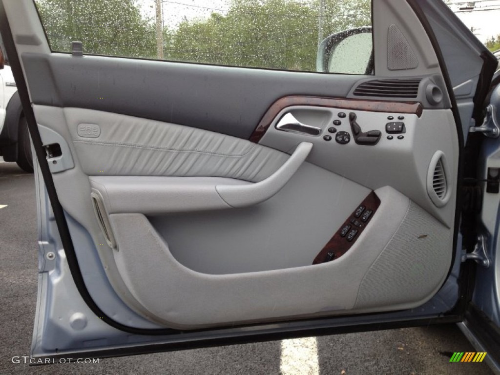 2000 Mercedes-Benz S 500 Sedan Ash Door Panel Photo #64911674