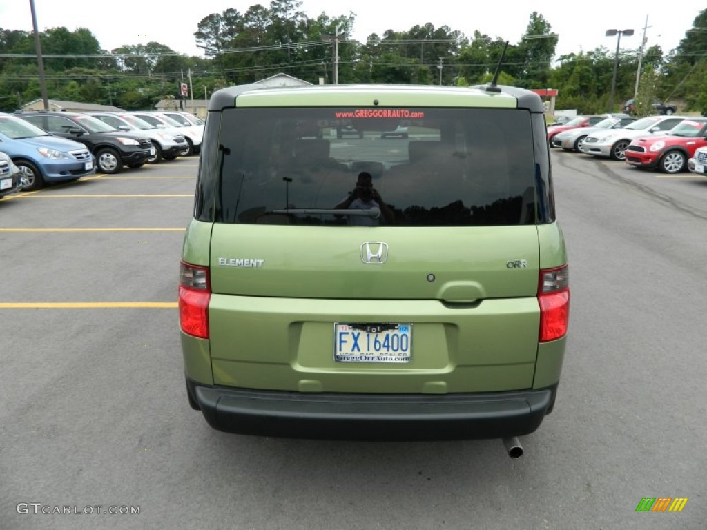 2007 Element EX - Kiwi Green Metallic / Black/Titanium photo #4