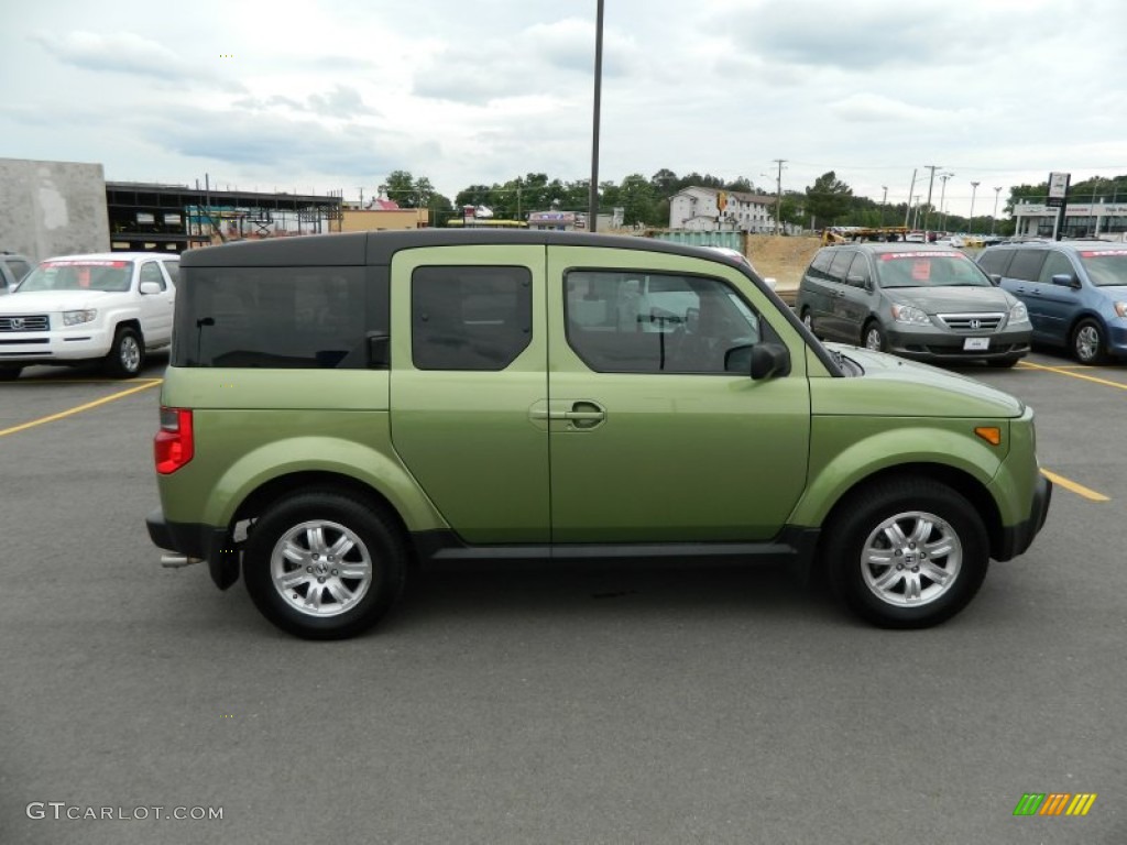 2007 Element EX - Kiwi Green Metallic / Black/Titanium photo #6