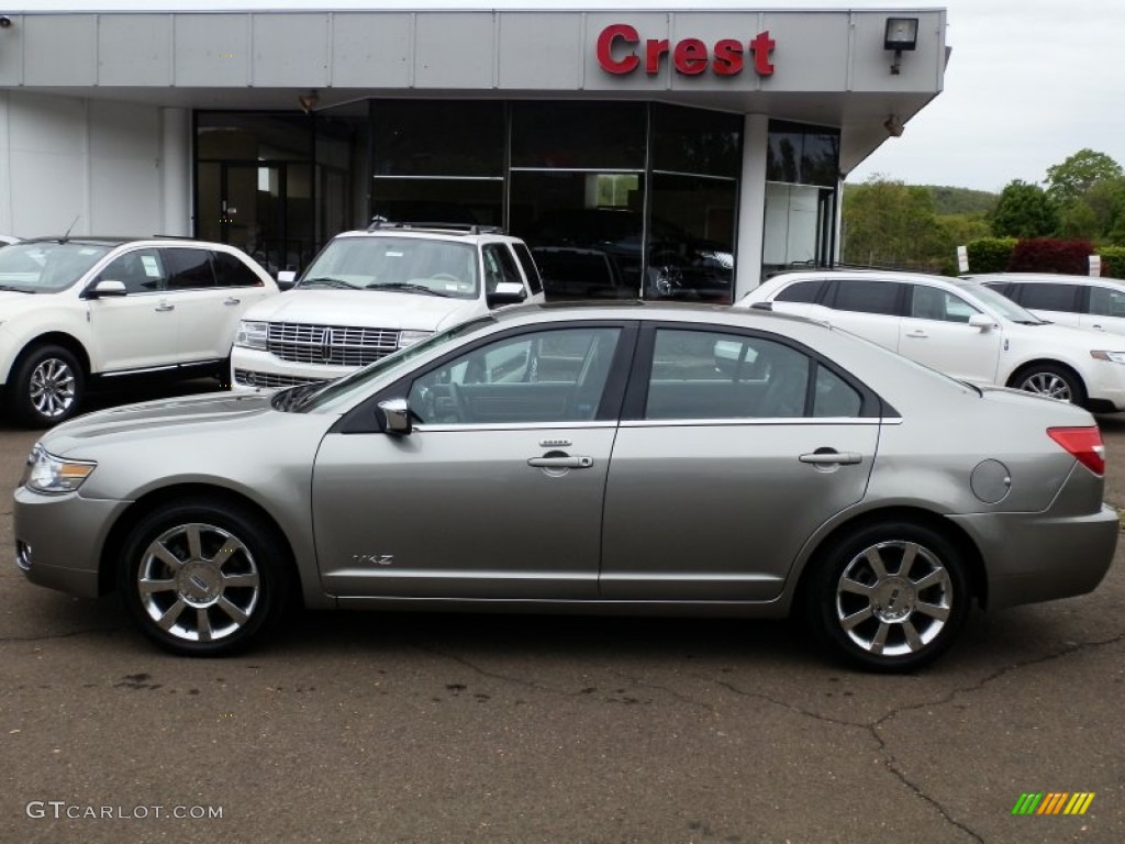 2009 MKZ AWD Sedan - Vapor Silver Metallic / Dark Charcoal photo #1