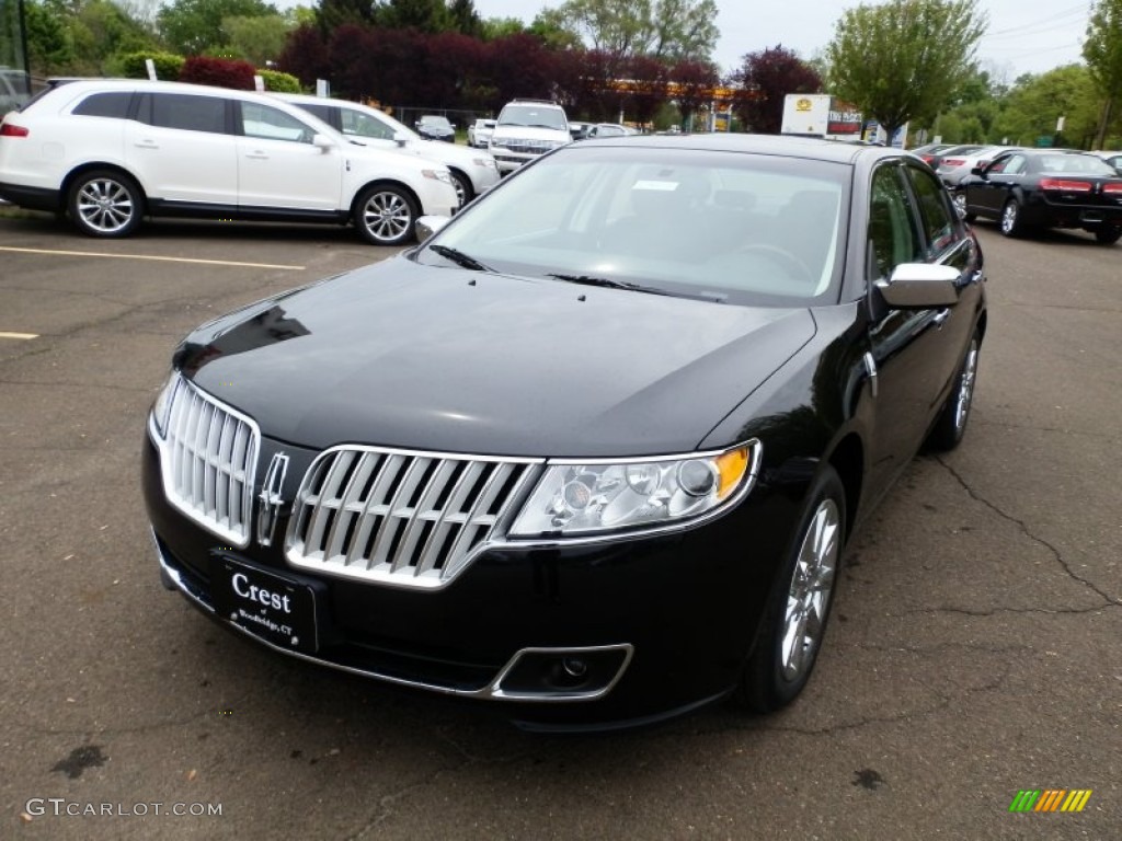 2012 MKZ AWD - Tuxedo Black Metallic / Dark Charcoal photo #2