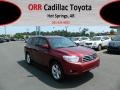 2008 Salsa Red Pearl Toyota Highlander Limited  photo #1