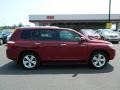 2008 Salsa Red Pearl Toyota Highlander Limited  photo #2