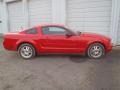 2007 Torch Red Ford Mustang V6 Deluxe Coupe  photo #3