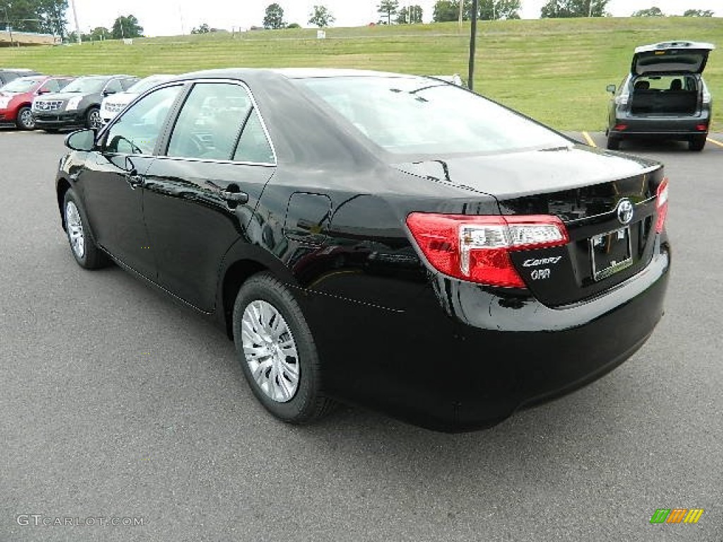 2012 Camry L - Attitude Black Metallic / Ash photo #5