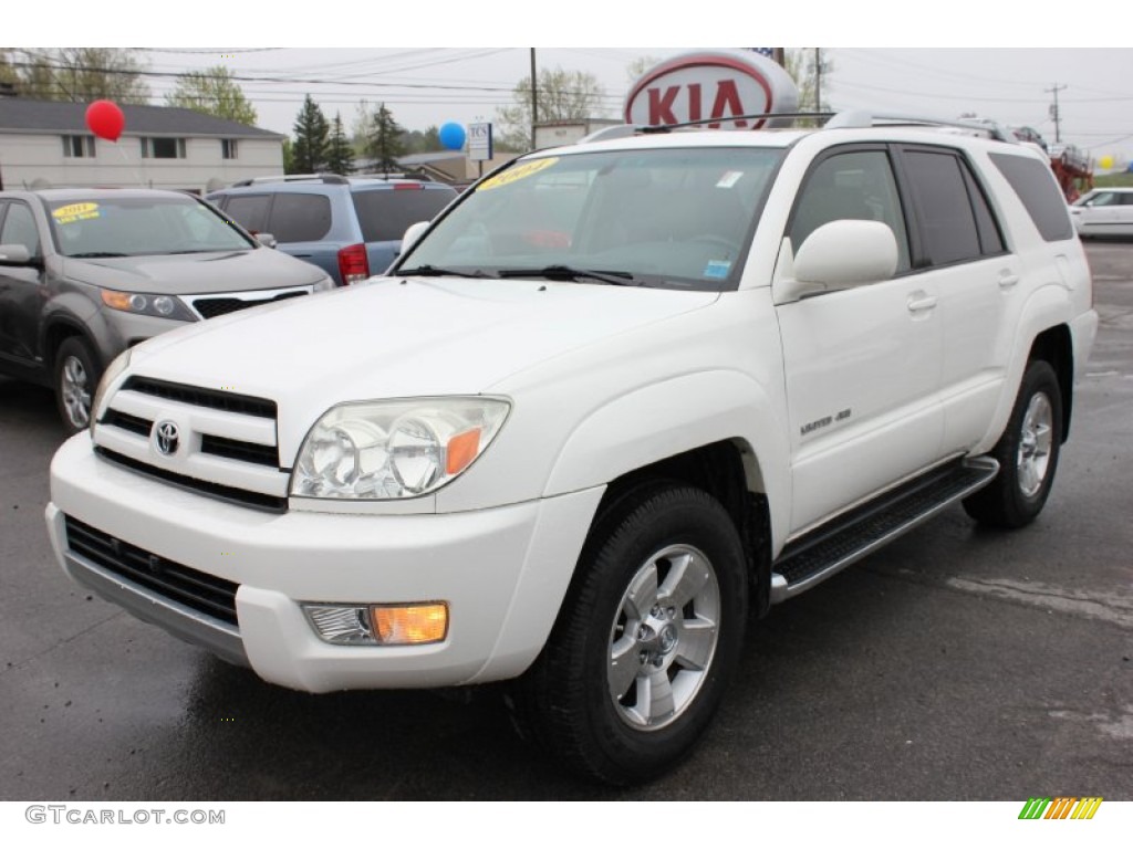 2004 4Runner Limited 4x4 - Natural White / Stone photo #1