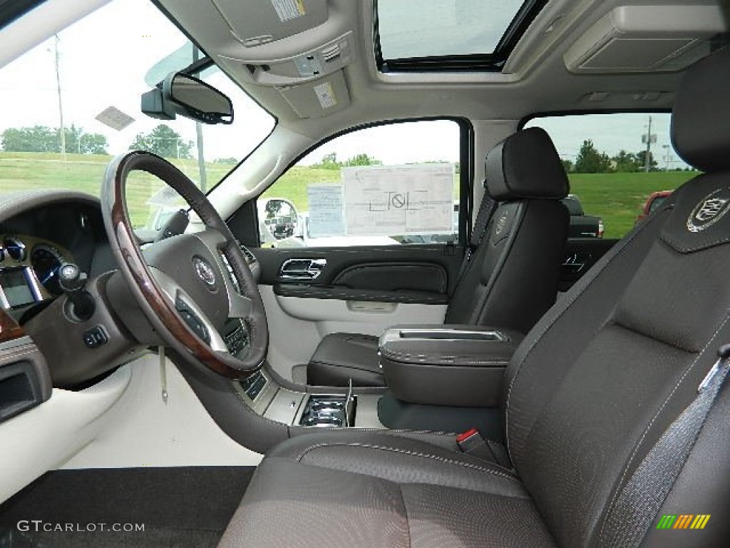 Cocoa/Light Linen Interior 2012 Cadillac Escalade ESV Platinum AWD Photo #64916163