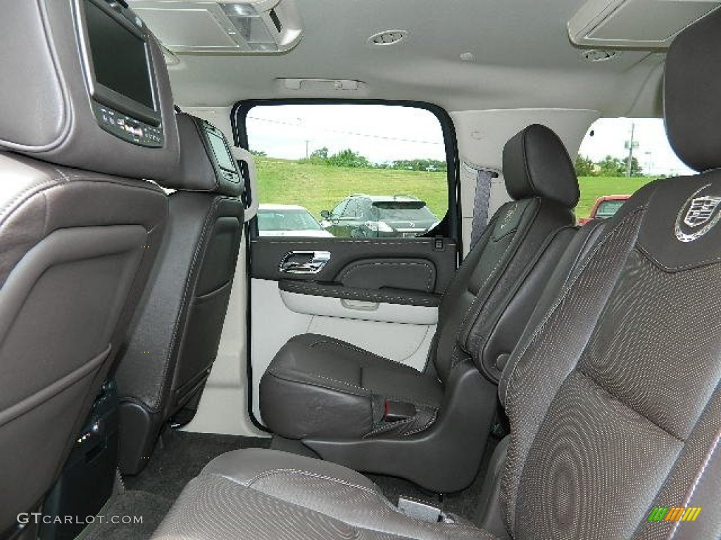 2012 Cadillac Escalade ESV Platinum AWD Rear Seat Photo #64916169