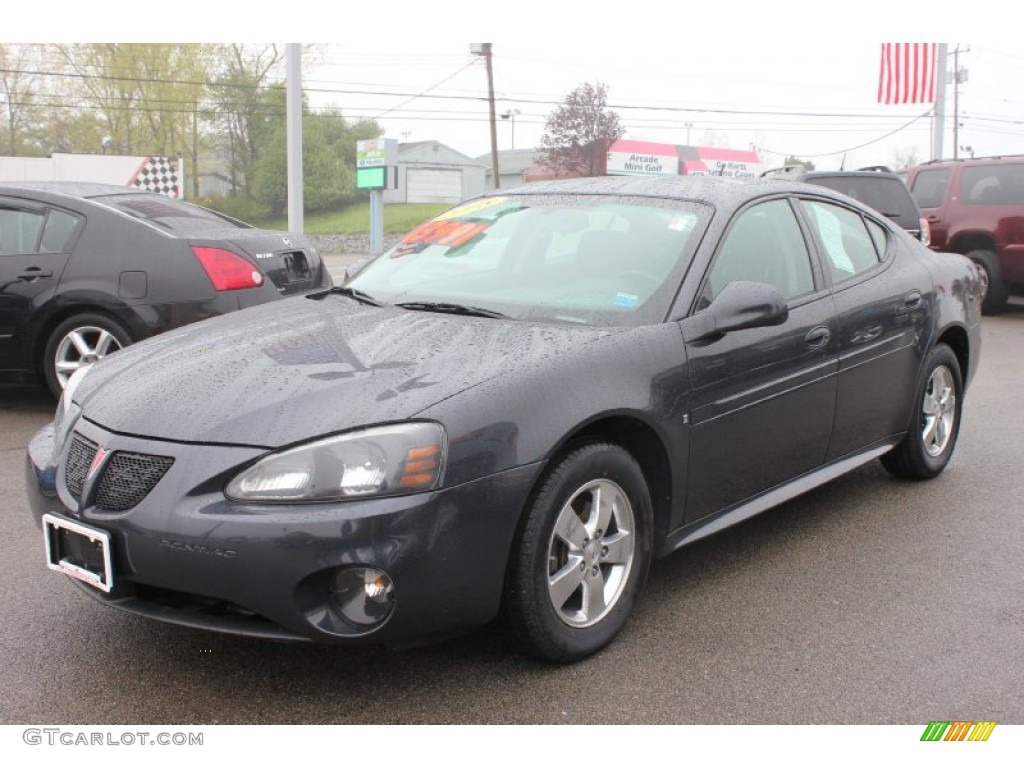 2008 Grand Prix Sedan - Dark Slate Metallic / Ebony photo #1