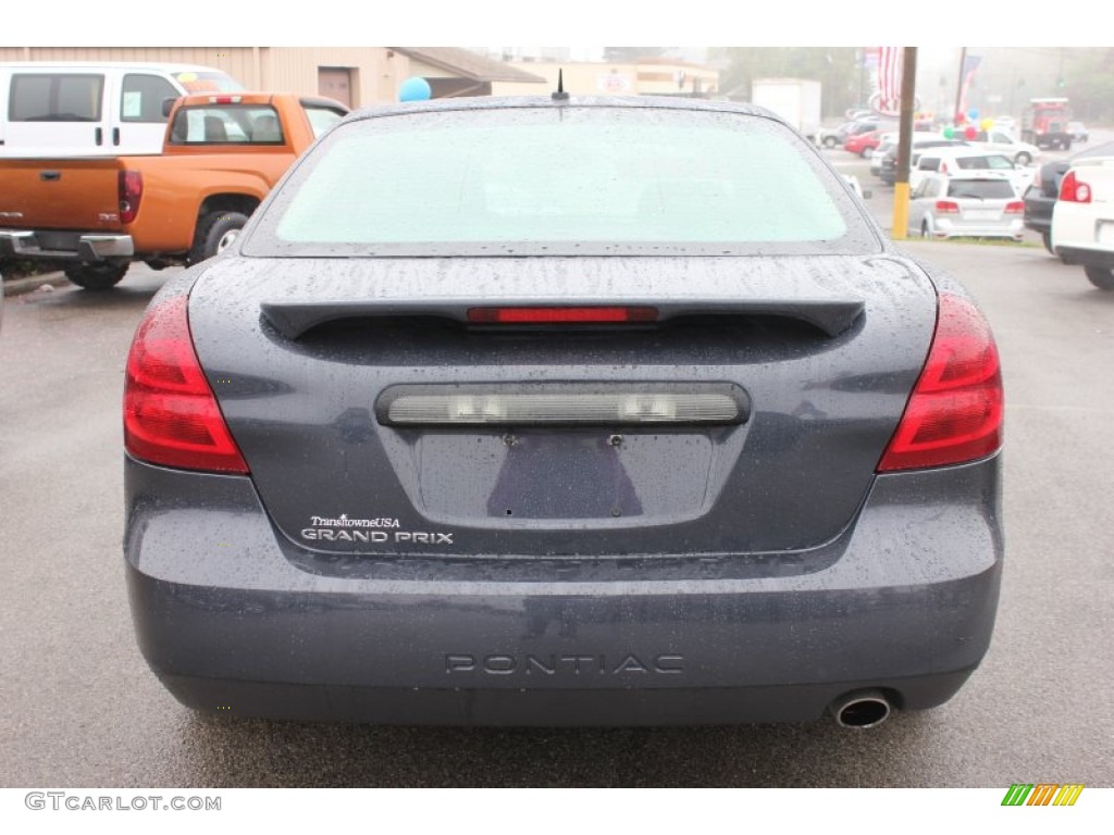 2008 Grand Prix Sedan - Dark Slate Metallic / Ebony photo #14