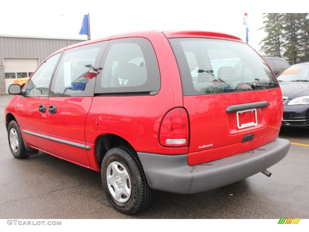 2000 Caravan  - Flame Red / Mist Grey photo #11